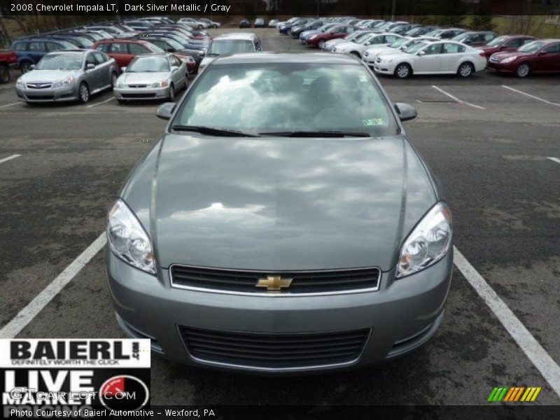 Dark Silver Metallic / Gray 2008 Chevrolet Impala LT
