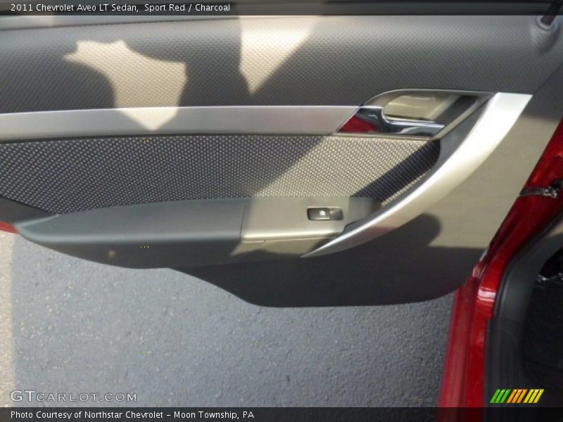 Sport Red / Charcoal 2011 Chevrolet Aveo LT Sedan