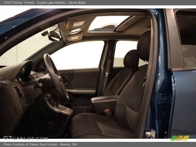 Crystal Lake Metallic / Ebony Black 2006 Pontiac Torrent