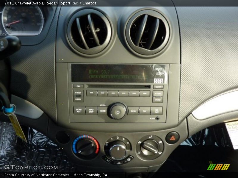 Sport Red / Charcoal 2011 Chevrolet Aveo LT Sedan