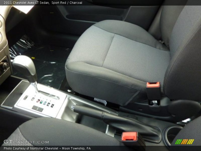 Sport Red / Charcoal 2011 Chevrolet Aveo LT Sedan