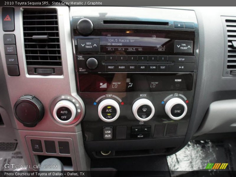 Slate Gray Metallic / Graphite 2010 Toyota Sequoia SR5