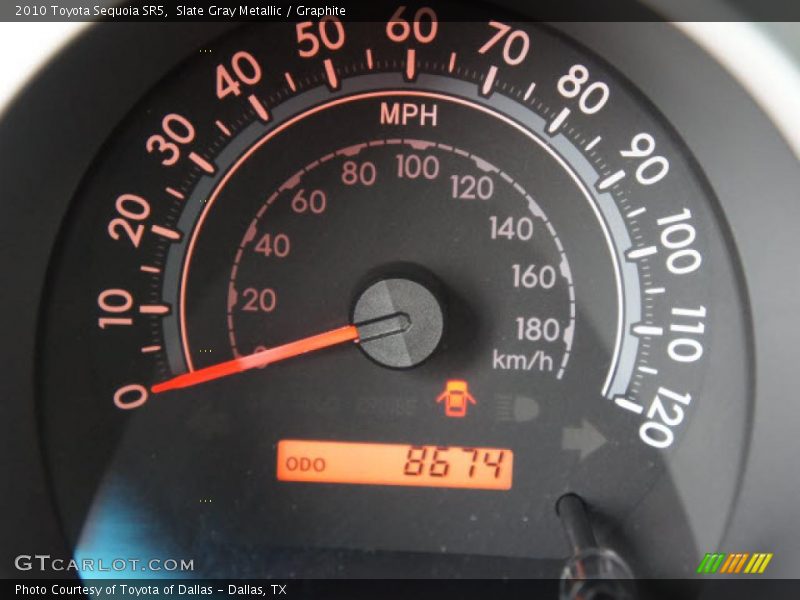 Slate Gray Metallic / Graphite 2010 Toyota Sequoia SR5