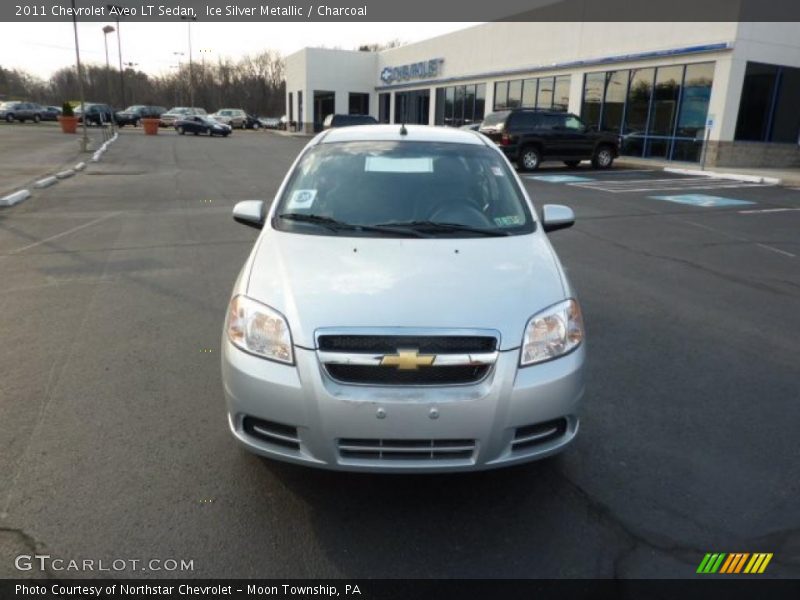 Ice Silver Metallic / Charcoal 2011 Chevrolet Aveo LT Sedan