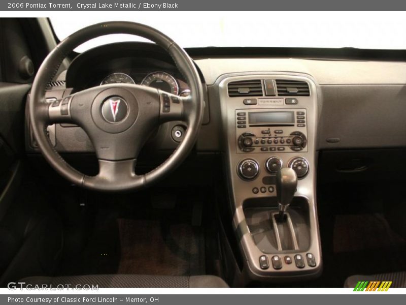 Crystal Lake Metallic / Ebony Black 2006 Pontiac Torrent
