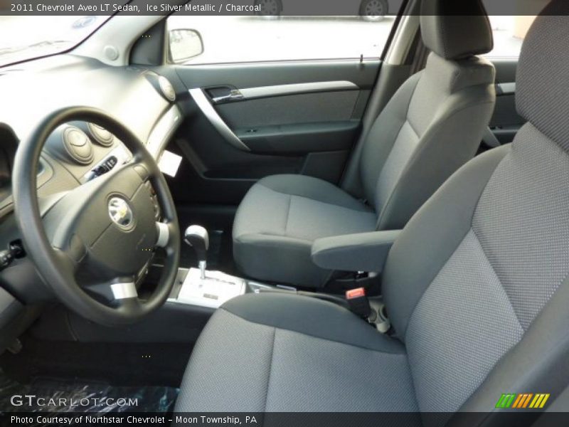  2011 Aveo LT Sedan Charcoal Interior