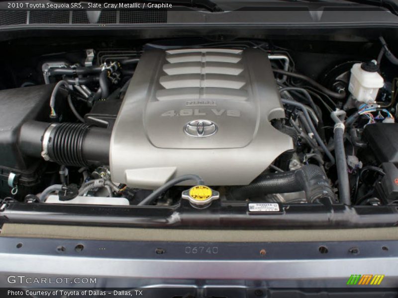  2010 Sequoia SR5 Engine - 4.6 Liter i-Force DOHC 32-Valve VVT-i V8