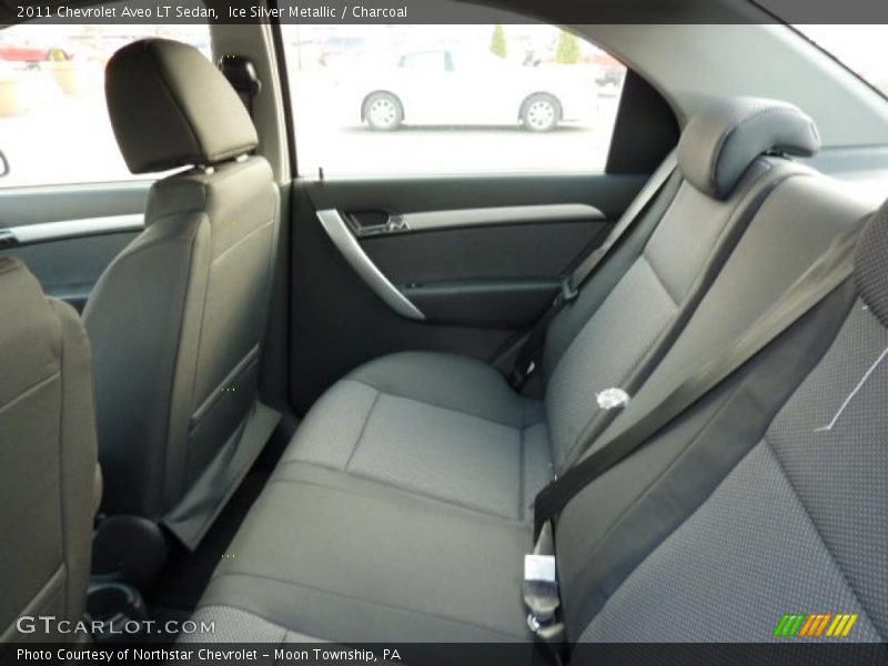 Ice Silver Metallic / Charcoal 2011 Chevrolet Aveo LT Sedan