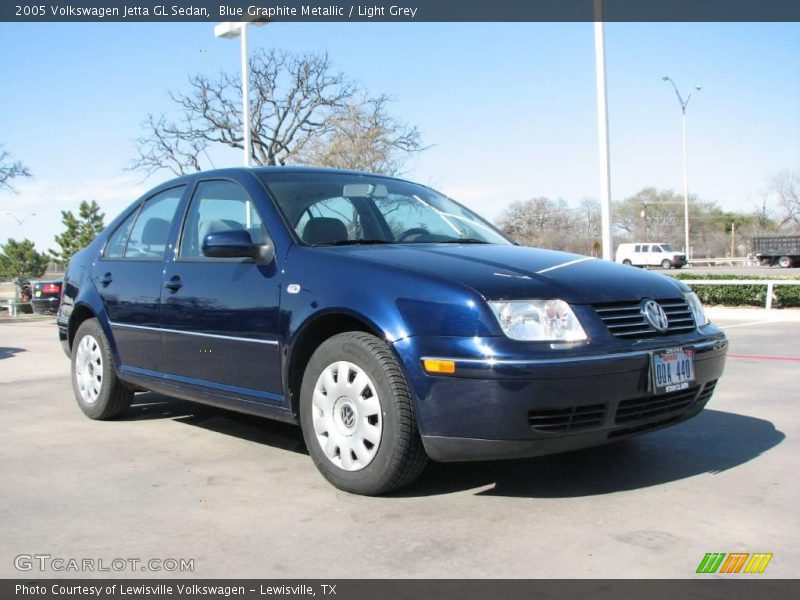 Blue Graphite Metallic / Light Grey 2005 Volkswagen Jetta GL Sedan