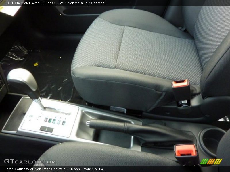 Ice Silver Metallic / Charcoal 2011 Chevrolet Aveo LT Sedan