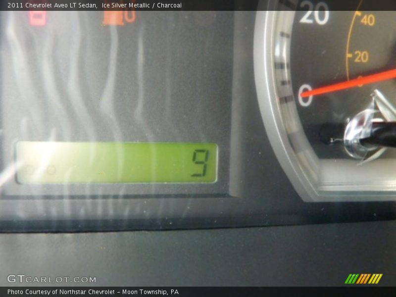 Ice Silver Metallic / Charcoal 2011 Chevrolet Aveo LT Sedan