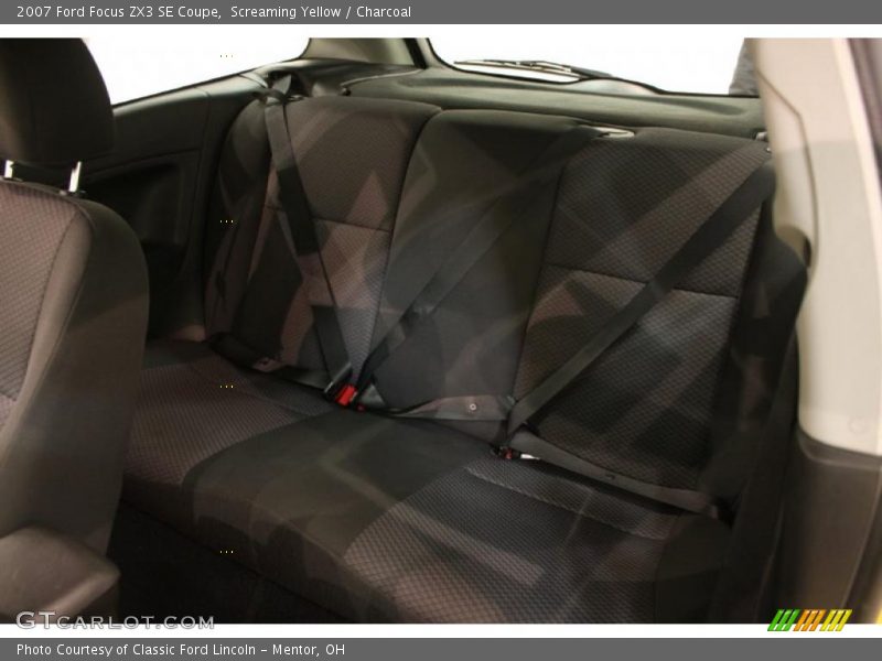  2007 Focus ZX3 SE Coupe Charcoal Interior