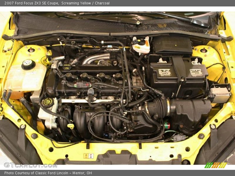  2007 Focus ZX3 SE Coupe Engine - 2.0 Liter DOHC 16-Valve 4 Cylinder