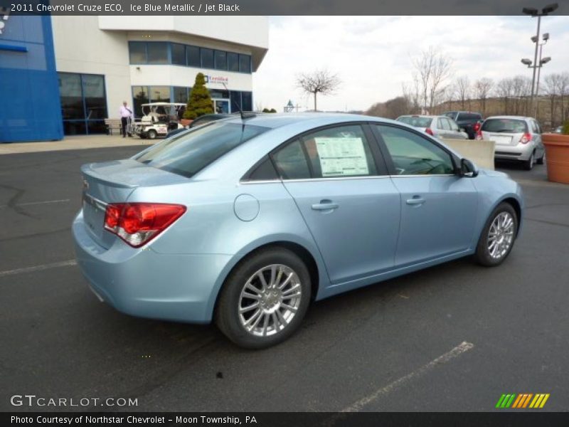 Ice Blue Metallic / Jet Black 2011 Chevrolet Cruze ECO