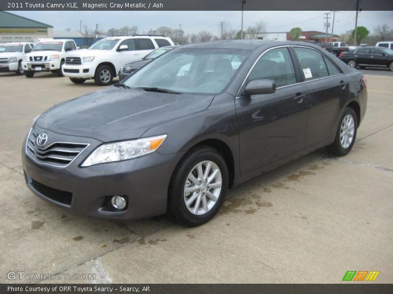 Magnetic Gray Metallic / Ash 2011 Toyota Camry XLE