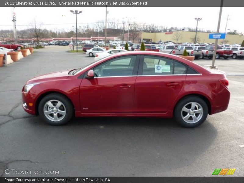  2011 Cruze LT/RS Crystal Red Metallic Tintcoat