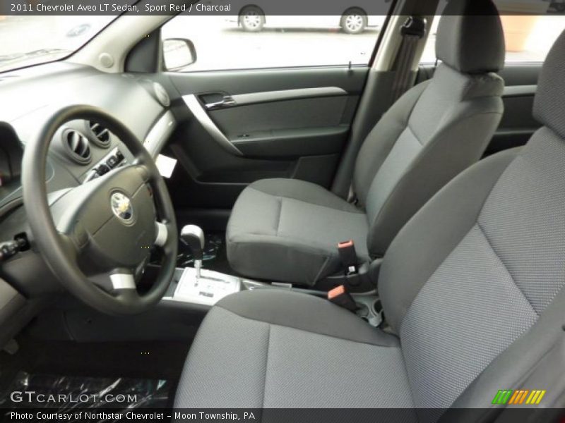 Sport Red / Charcoal 2011 Chevrolet Aveo LT Sedan