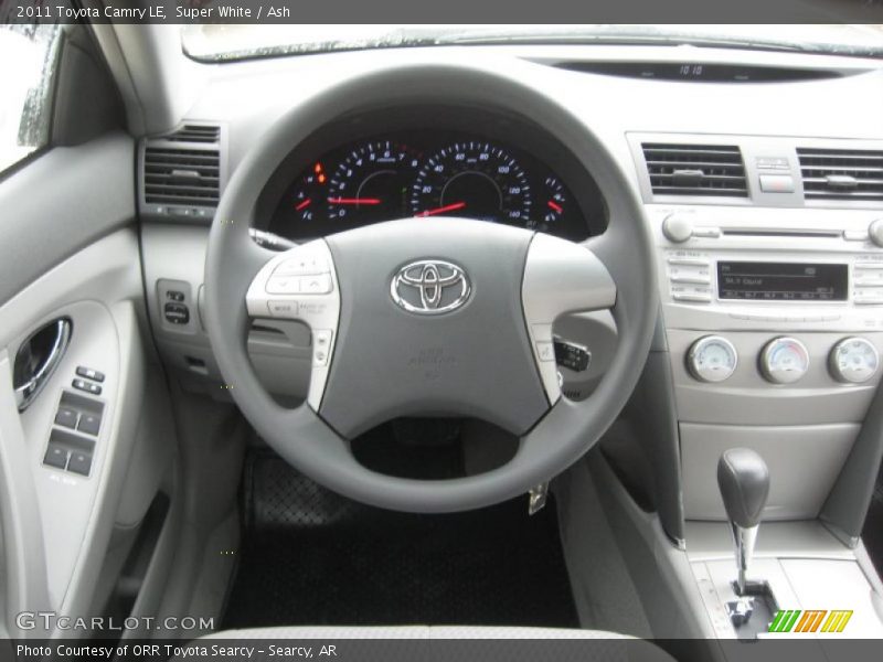 Super White / Ash 2011 Toyota Camry LE