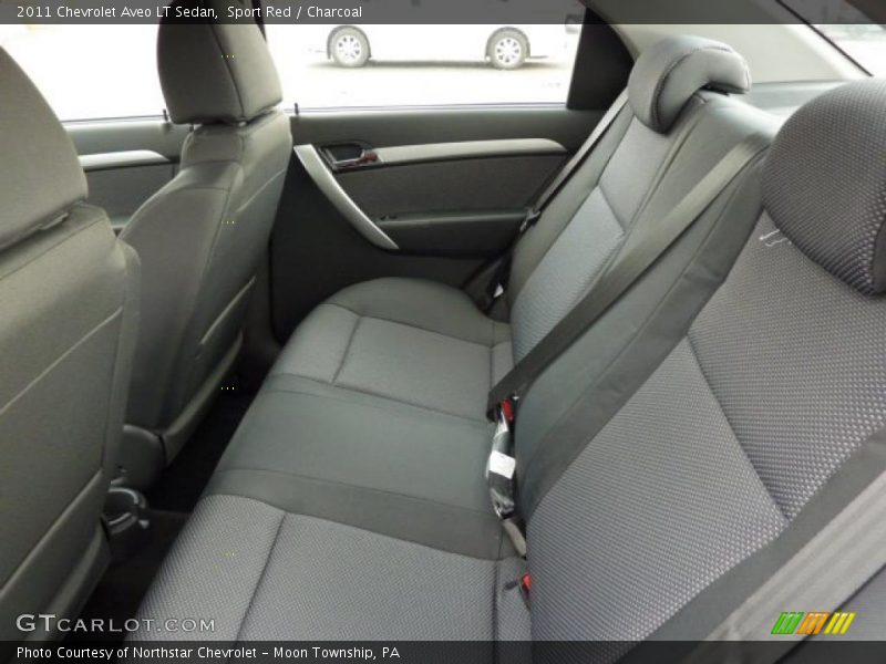 Sport Red / Charcoal 2011 Chevrolet Aveo LT Sedan