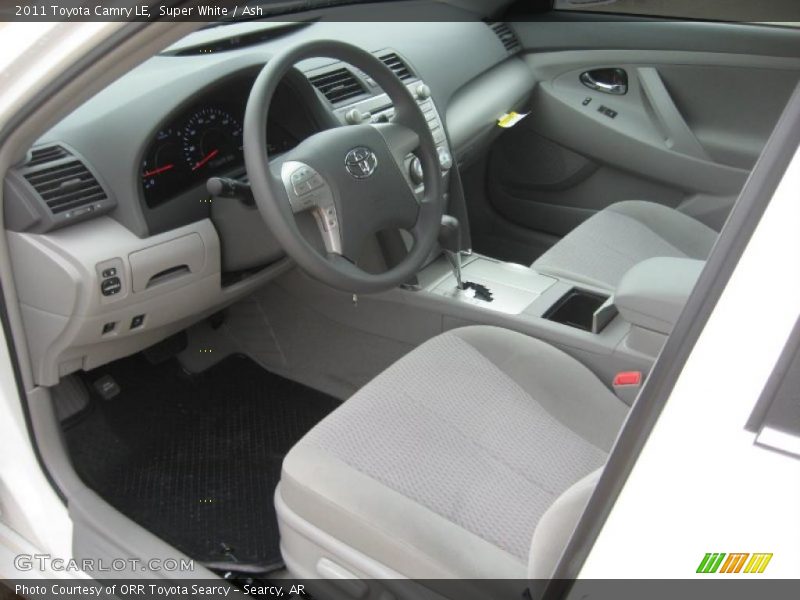Super White / Ash 2011 Toyota Camry LE