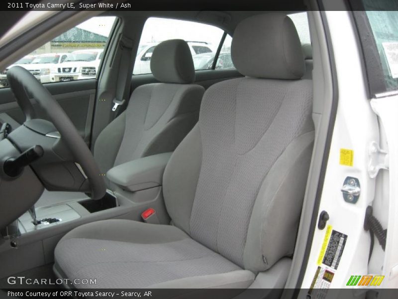 Super White / Ash 2011 Toyota Camry LE