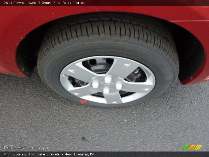 Sport Red / Charcoal 2011 Chevrolet Aveo LT Sedan