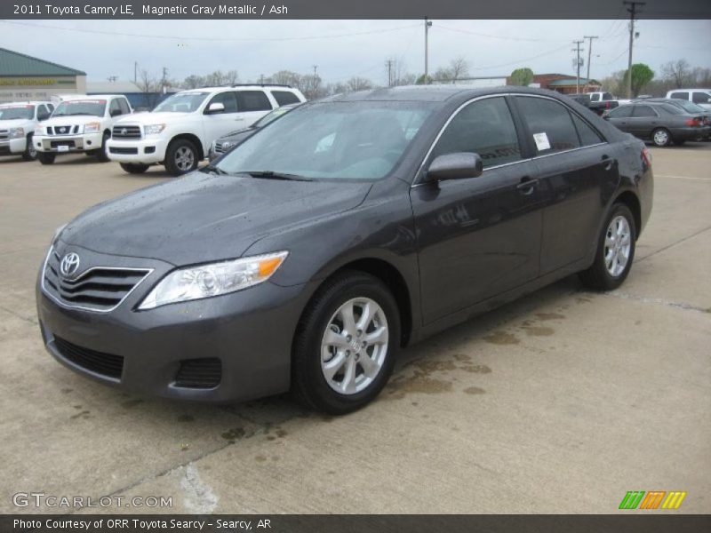 Magnetic Gray Metallic / Ash 2011 Toyota Camry LE