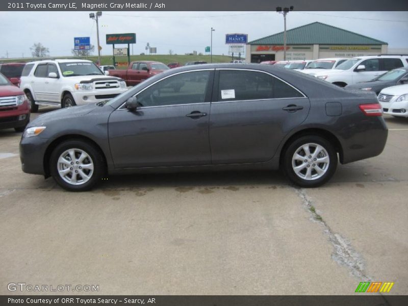 Magnetic Gray Metallic / Ash 2011 Toyota Camry LE