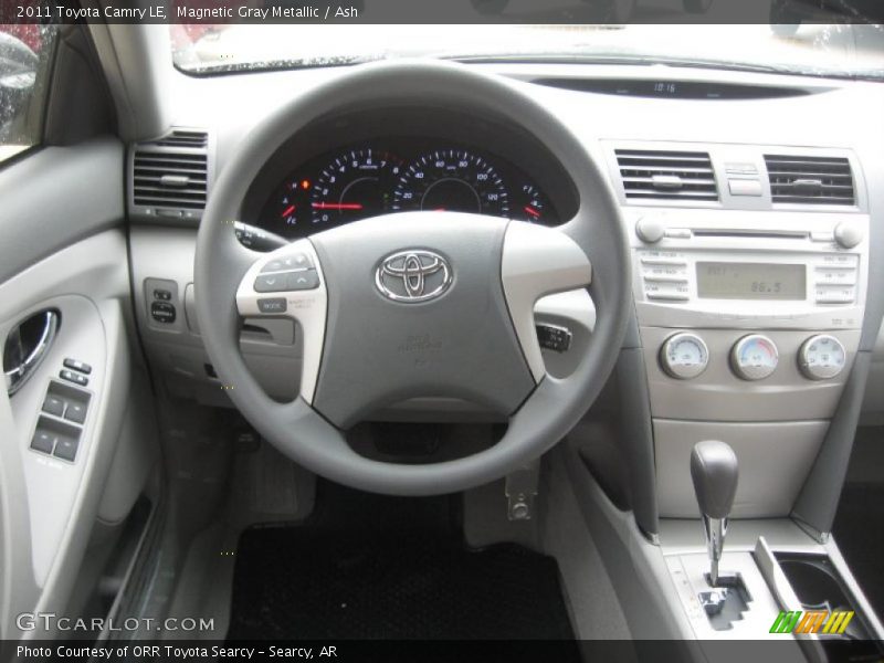 Magnetic Gray Metallic / Ash 2011 Toyota Camry LE