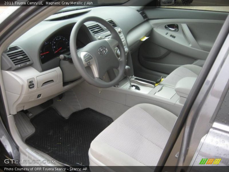 Magnetic Gray Metallic / Ash 2011 Toyota Camry LE