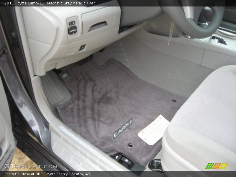 Magnetic Gray Metallic / Ash 2011 Toyota Camry LE