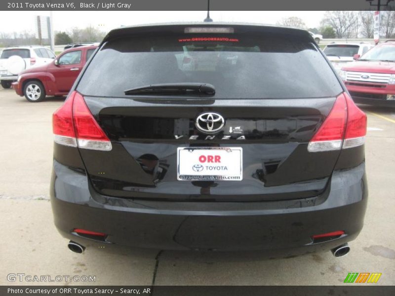 Black / Light Gray 2011 Toyota Venza V6