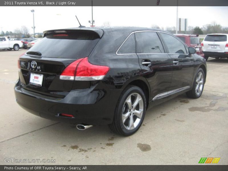 Black / Light Gray 2011 Toyota Venza V6