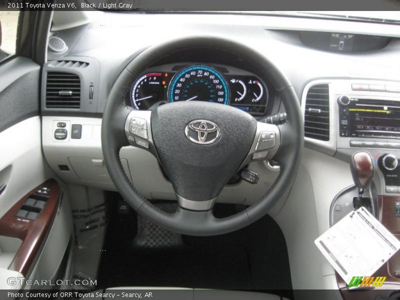 Black / Light Gray 2011 Toyota Venza V6