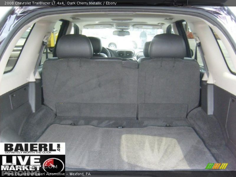 Dark Cherry Metallic / Ebony 2008 Chevrolet TrailBlazer LT 4x4