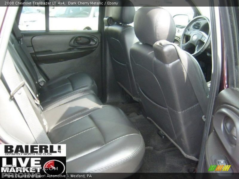 Dark Cherry Metallic / Ebony 2008 Chevrolet TrailBlazer LT 4x4
