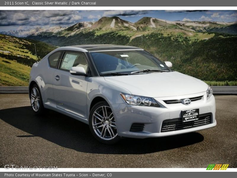 Classic Silver Metallic / Dark Charcoal 2011 Scion tC