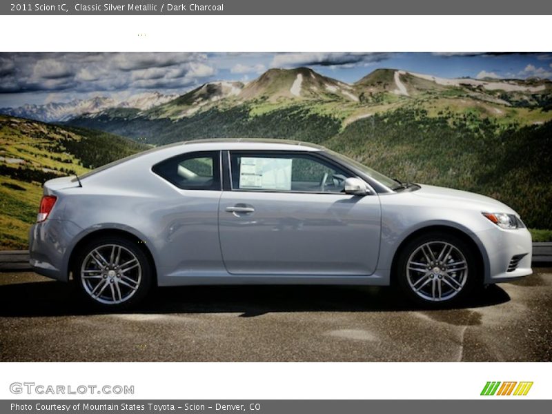 Classic Silver Metallic / Dark Charcoal 2011 Scion tC