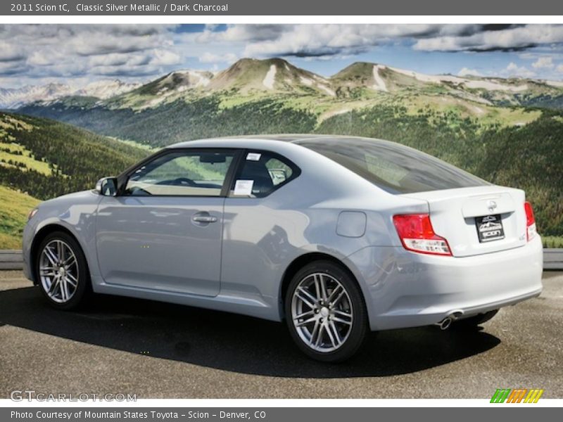 Classic Silver Metallic / Dark Charcoal 2011 Scion tC
