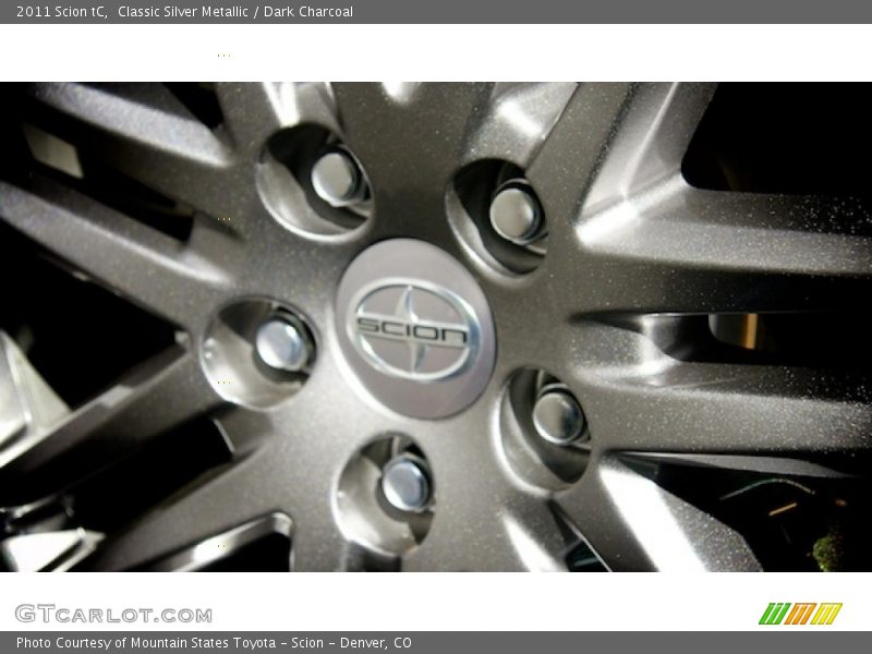 Classic Silver Metallic / Dark Charcoal 2011 Scion tC