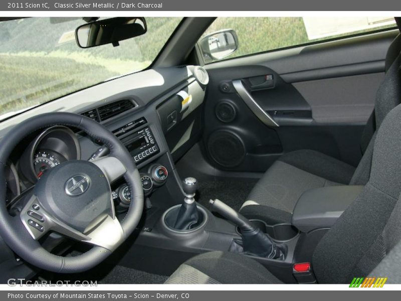 Classic Silver Metallic / Dark Charcoal 2011 Scion tC
