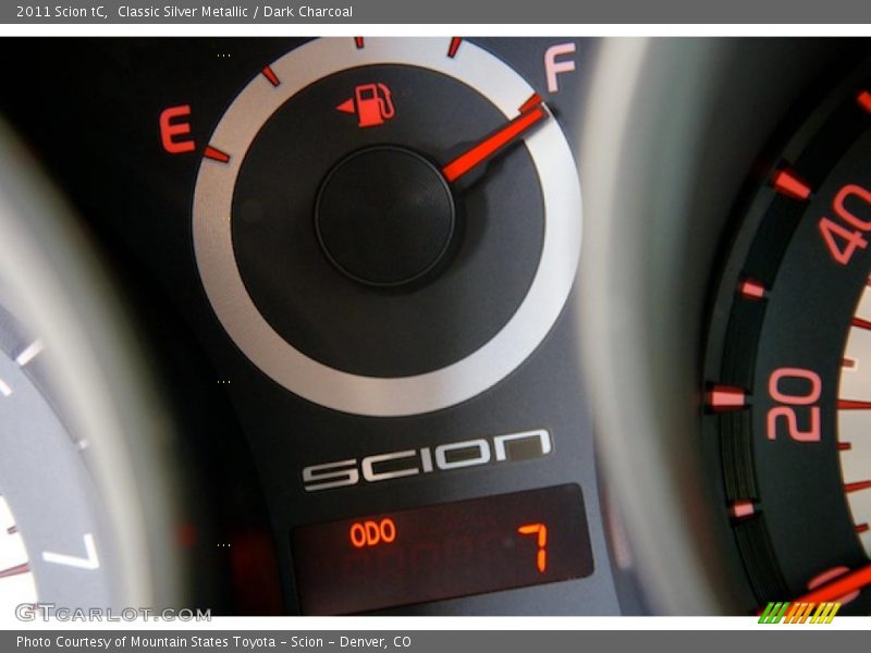 Classic Silver Metallic / Dark Charcoal 2011 Scion tC
