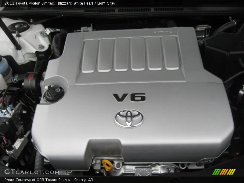 Blizzard White Pearl / Light Gray 2011 Toyota Avalon Limited