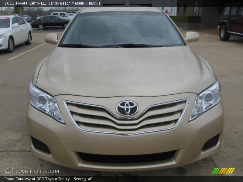 Sandy Beach Metallic / Bisque 2011 Toyota Camry LE