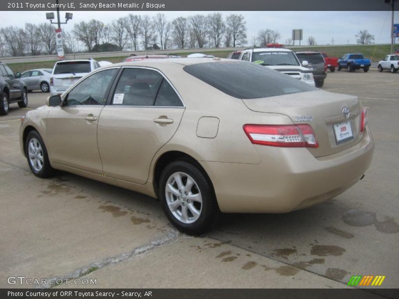 Sandy Beach Metallic / Bisque 2011 Toyota Camry LE