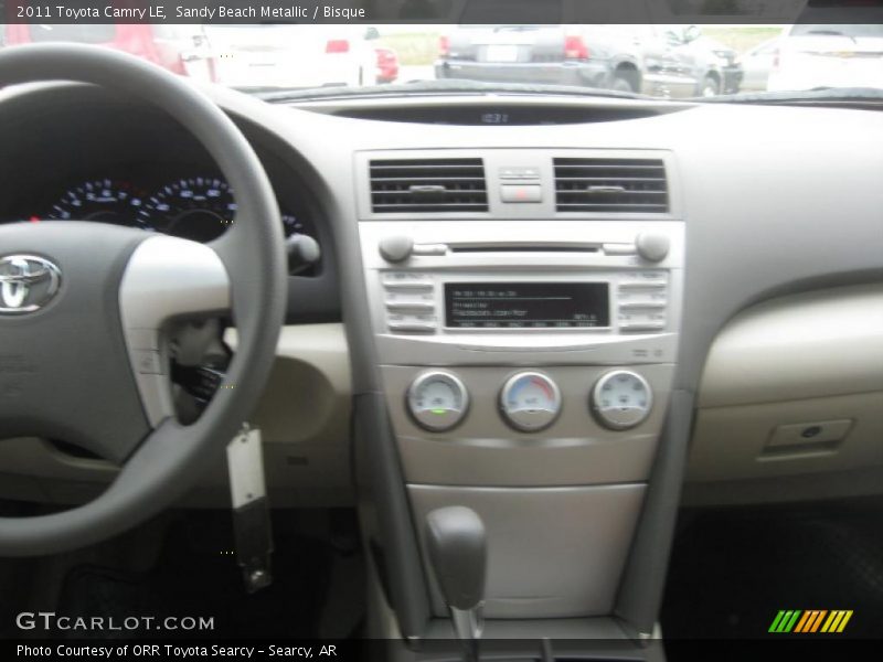 Sandy Beach Metallic / Bisque 2011 Toyota Camry LE