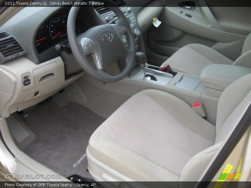 Sandy Beach Metallic / Bisque 2011 Toyota Camry LE