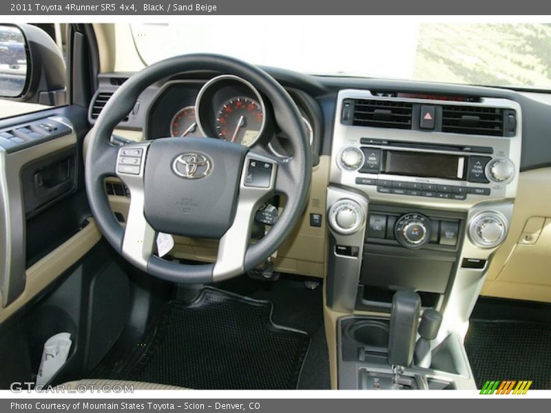 Black / Sand Beige 2011 Toyota 4Runner SR5 4x4