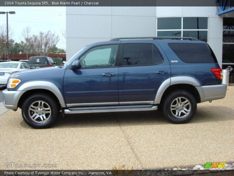 Blue Marlin Pearl / Charcoal 2004 Toyota Sequoia SR5