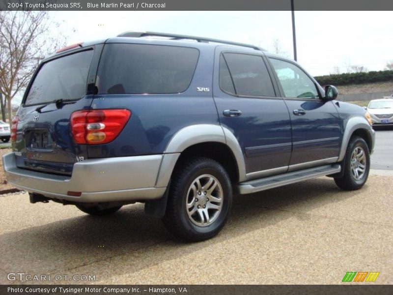 Blue Marlin Pearl / Charcoal 2004 Toyota Sequoia SR5